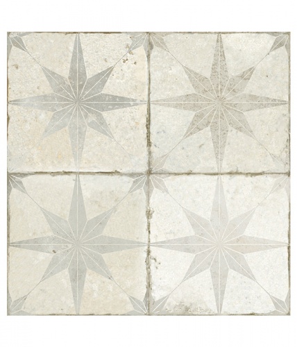 Ca Pietra Spitalfields Ceramic Retro Star White